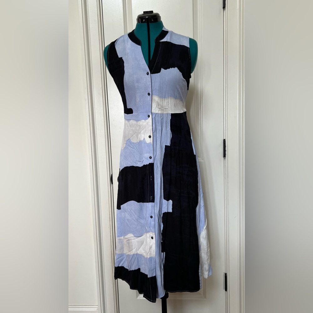 Nic + Zoe Button-Up Midi Dress, Size S